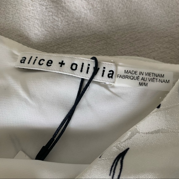 Alice + Olivia Bess Floral Ruffle Slip Dress - Picture 8 of 16